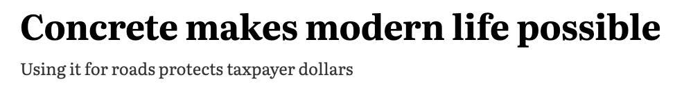 urmca's tweet image. Heavy loads and extreme weather, both hot and cold, can cause road surface problems like potholes. The solution is #concrete roads! 
washingtontimes.com/news/2025/sep/… #buildwithstrength #utahreadymixedconcreteassociation #webuildutah #utahjobs