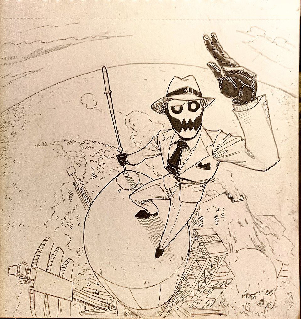 art for my friends in the comic book OOO SuperEvil

#ComicArt