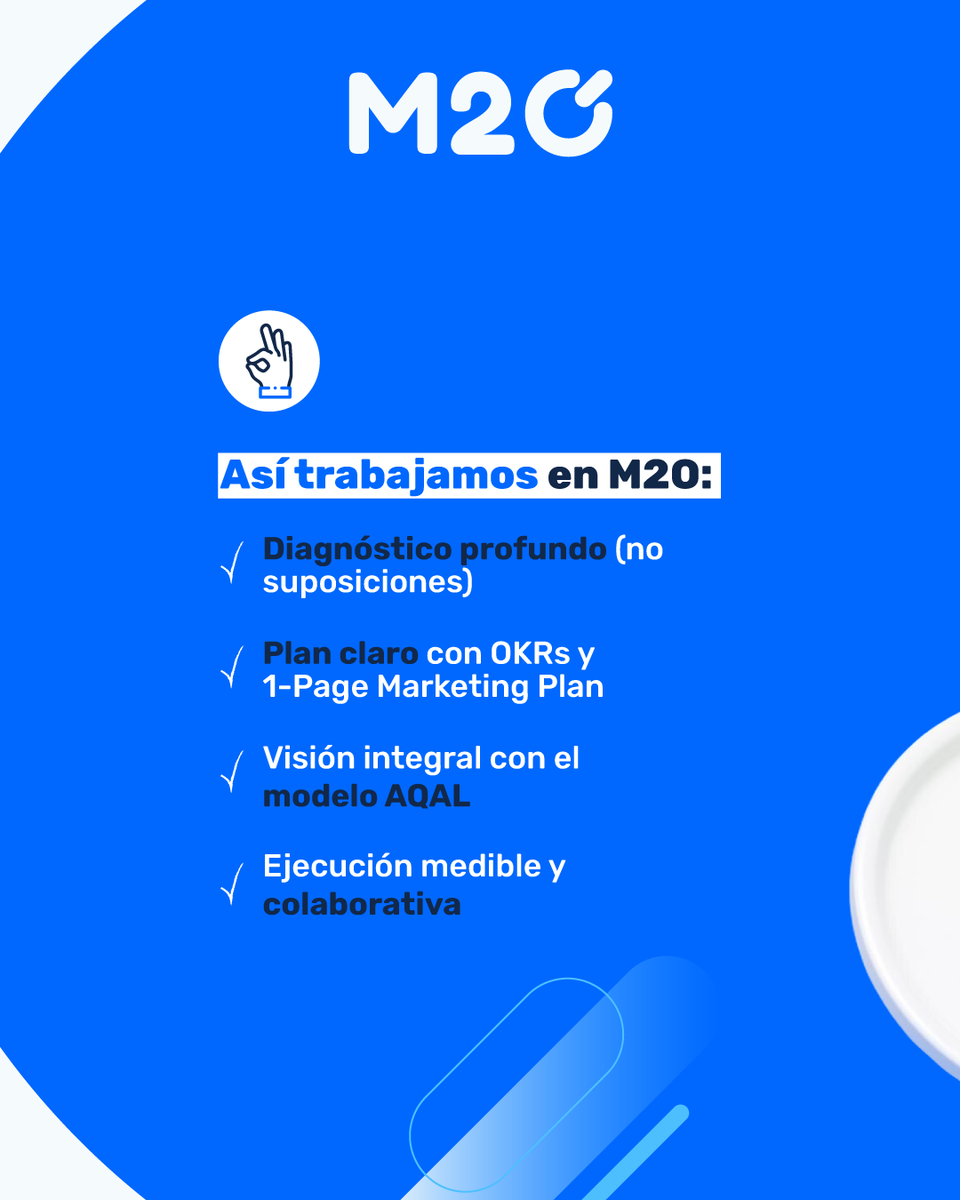 M2OSoluciones's tweet image. En M2O no resolvemos problemas con fórmulas mágicas.
Lo hacemos con estrategia, método y empatía.
Diagnóstico profundo + marketing con propósito + ejecución medible.
💬 ¿Tu negocio B2B está trabado? Podemos ayudarte a desbloquearlo.