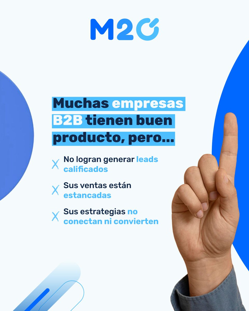 M2OSoluciones's tweet image. En M2O no resolvemos problemas con fórmulas mágicas.
Lo hacemos con estrategia, método y empatía.
Diagnóstico profundo + marketing con propósito + ejecución medible.
💬 ¿Tu negocio B2B está trabado? Podemos ayudarte a desbloquearlo.