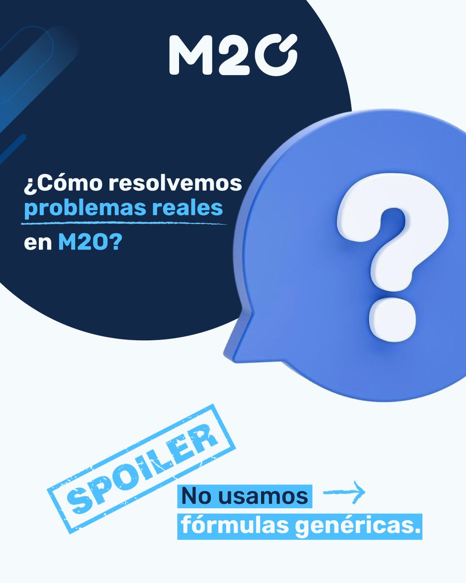 M2OSoluciones's tweet image. En M2O no resolvemos problemas con fórmulas mágicas.
Lo hacemos con estrategia, método y empatía.
Diagnóstico profundo + marketing con propósito + ejecución medible.
💬 ¿Tu negocio B2B está trabado? Podemos ayudarte a desbloquearlo.