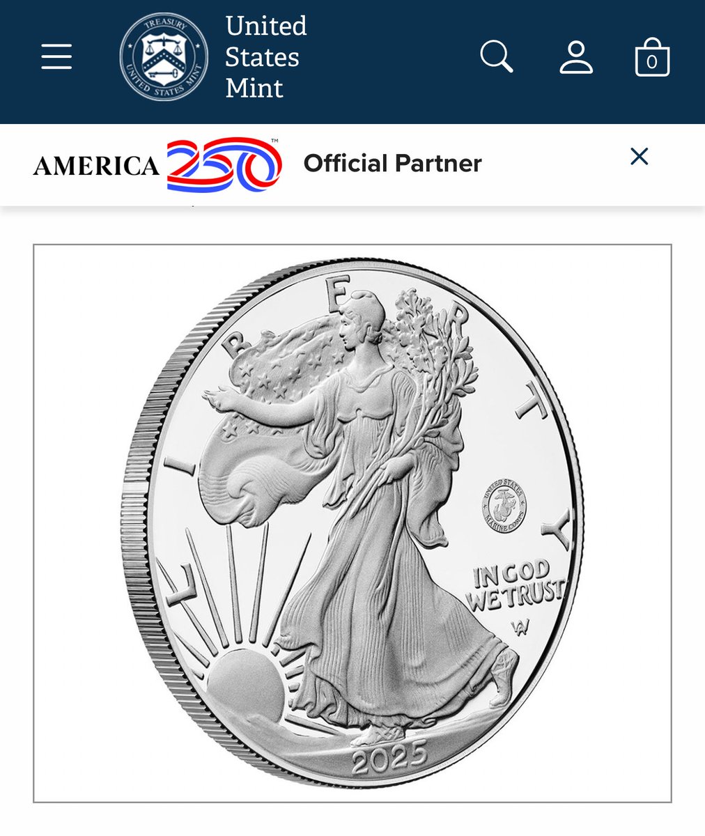 Happy 250th Birthday US Marine Corps! 

Thanks for defending our country and constitution! 🇺🇸♾️

Note: This is US government issued coinage and not cryptocurrency. Value it appropriately!

usmint.gov/dw/image/v2/AA…