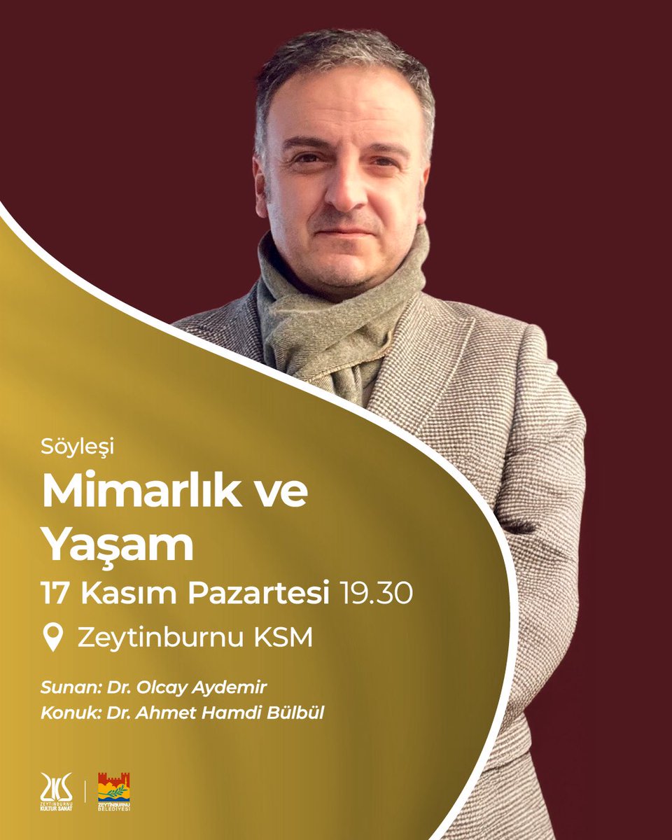İstanbul’da mimarlığın farklı boyutlarını ele alan Mimarlık ve Yaşam, bu sezonda da sizlerle buluşuyor. 🏛️

Kasım ayında Mimarlık ve Yaşam programında Dr. Olcay Aydemir, “Türkiye’de Koruma Süreci”ni konuşmak üzere Dr. Ahmet Hamdi Bülbül’ü konuk edecek. 💫

<a href="/ogokal74/">Olcay Aydemir</a>