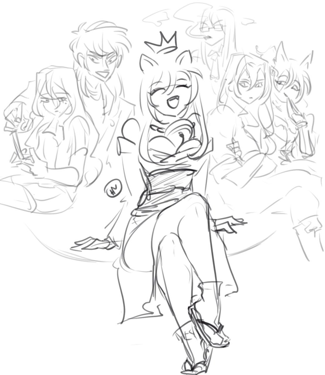 Usually those "waifus' arguments" look like this. You can see familiar characters