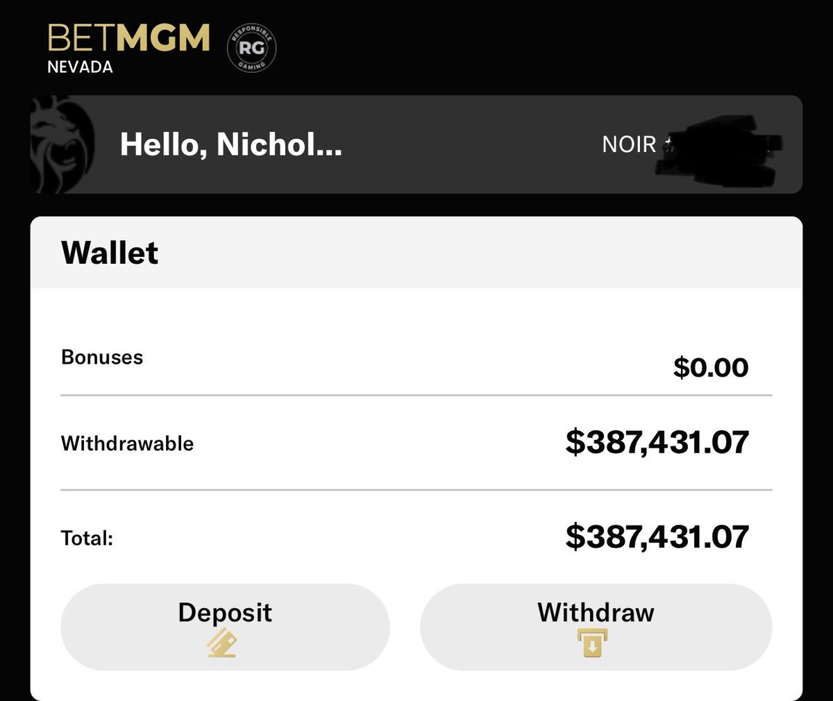 What a run!  I turned a $100 free bet Wednesday night into nearly $400k by Sunday night!