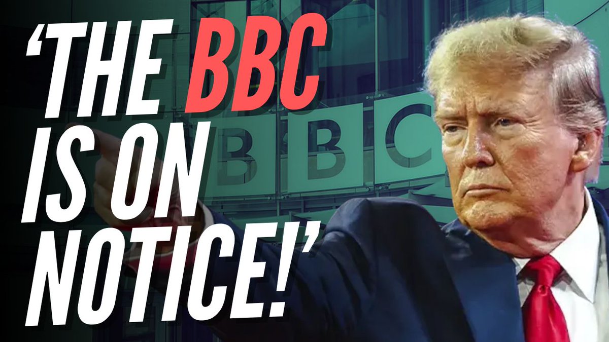 Trump Threatens to Sue BBC for $1 Billion order-order.com/2025/11/10/tru…