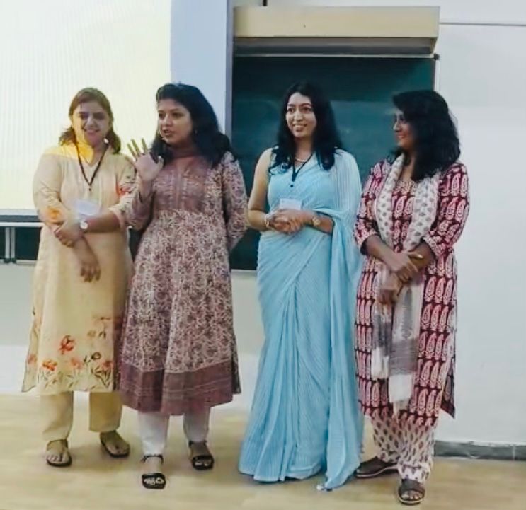 Svkakrola's tweet photo. *Gratitude to SCERT & EFLU, Hyderabad for empowering our TGT English teacher, Miss Suman Devi, with new skills & insights! Her learning will benefit our school community as she shares with colleagues & students*. #EFLU #CapacityBuilding programme #TGT English #SCERT https://t.co/PMgSosXUGa