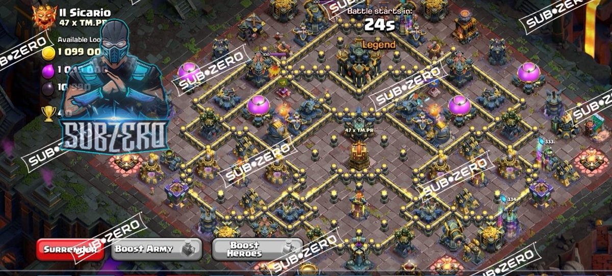 SUBZERO939105's tweet image. 💥💥Base Links💥💥 

MOHAMMAD MARRAWI - 
link.clashofclans.com/en?action=Open…

BaCCH KaYak - 
link.clashofclans.com/en?action=Open…

SYX.The End - 
link.clashofclans.com/en?action=Open…

ll Sicario - 
link.clashofclans.com/en?action=Open…

#ClashOfClans #ClashOn #Rankedmode #Legendbase 
Repost &amp;amp; Follow For More Legend Bases....