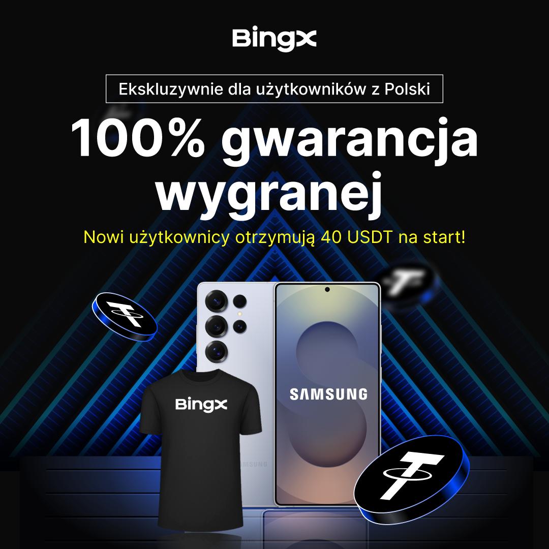 CS4don's tweet image. JESZCZE WIECEJ BONUSÓW OD BINGX I CS DLA POLSKIEJ SPOŁECZNOŚCI!!!

Polska Ekskluzywna Promocja: 100% Szans na Wygraną! 🇵🇱
Tylko dla nowych użytkowników z Polski! 🎉
👉 bingx.com/en/activity/tu…

✅ Każdy wygrywa — 100% gwarancji nagrody!
💰 Gwarantowane 40 USDT dla nowych…