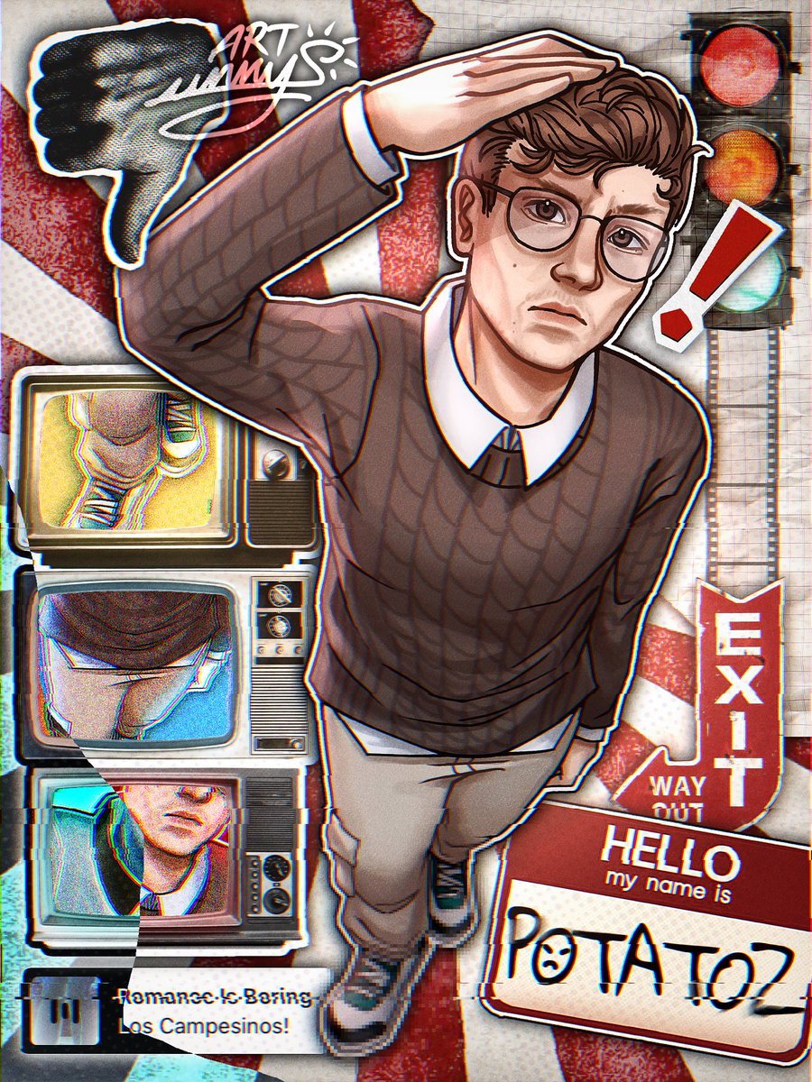 _Sunjoy_ly's tweet image. Hugo, grim…@Potatozytb etait le prochain sur la liste ! Je l’ai fait en pensant qu’il serait le plus compliqué à dessiner, mais finalement cetait tranquille 👍 On en est a 3/5 des Fanarts CCB individuels, ça avance plutot bien ‼️🙏 || #CCB #cacabox