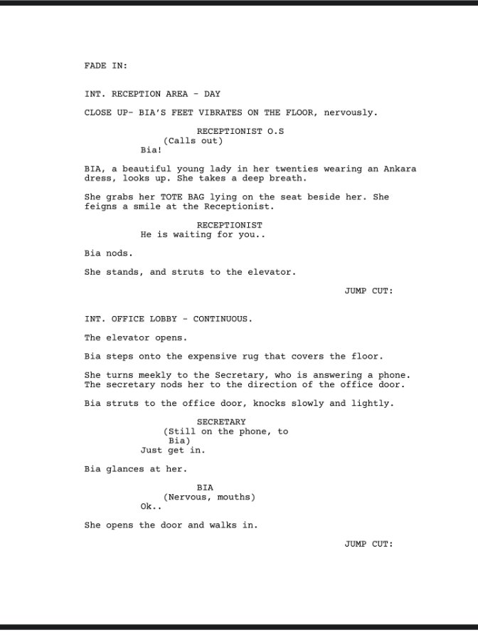 Fade_wera's tweet image. SCREENWRITER TIPS: Edit that first draft that you have been keeping off this week.

Do whatever it takes to finish the script, you are a Screenwriter and that&apos;s your job.
#mondaychallenge #screenwritingtwitter #scriptwritingtips #scriptchat