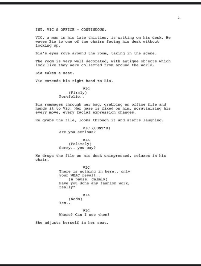 Fade_wera's tweet image. SCREENWRITER TIPS: Edit that first draft that you have been keeping off this week.

Do whatever it takes to finish the script, you are a Screenwriter and that&apos;s your job.
#mondaychallenge #screenwritingtwitter #scriptwritingtips #scriptchat