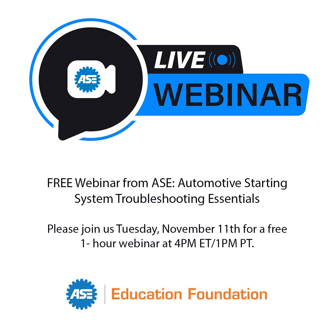 ASEtests's tweet image. Register here: register.gotowebinar.com/register/12900…