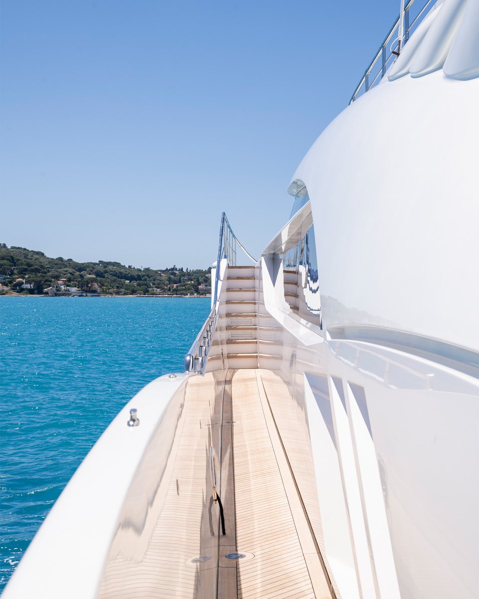 FAST &amp; FURIOUS

Built in 2015 and recently refitted with a fresh paint finish and a redesigned sundeck layout, she offers expansive social areas and accommodates up to 10 guests across five elegant staterooms. 
Available for both sale and charter with YPI.

✉️ hello@ypiyachts.com