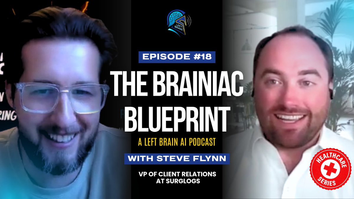 left_brain_ai's tweet image. 💬 “AI isn’t replacing humans - it’s augmenting them.”

In Ep 18 of The Brainiac Blueprint Podcast, Steve Flynn of Surglogs shares how his team saves healthcare admins 15+ hours a week while keeping compliance human and stress-free.

🎧 Watch: youtu.be/SlX6JgmXqjA
#AI
