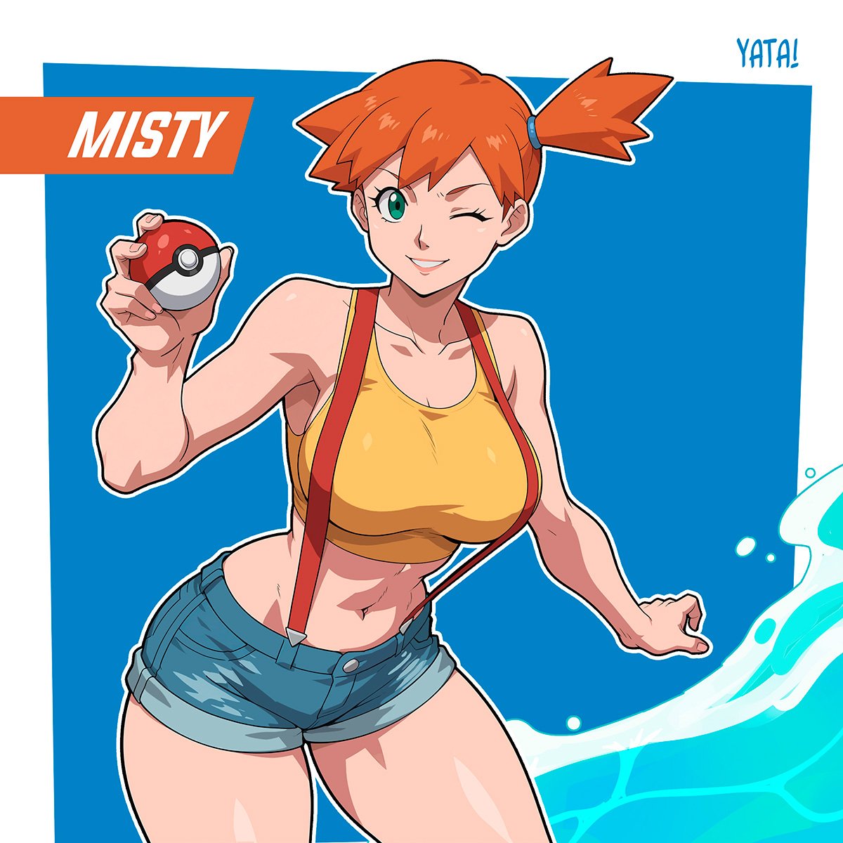 Misty - The Heat Beneath the Waves 🔥
Her fire burns brighter than any rival’s spark

#misty #Pokemon #pokemonfanart #fanart
