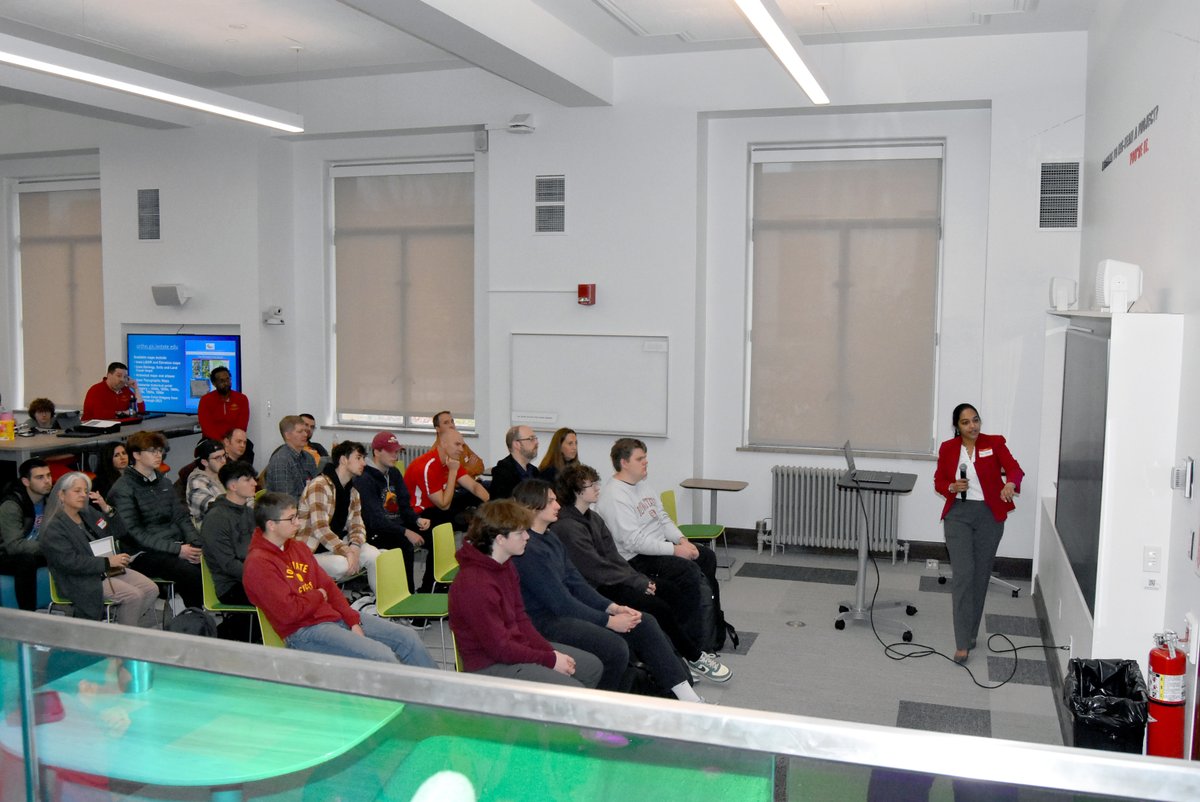 ISU_Library's tweet image. 📣 🌍 Come celebrate GIS Day 2025! Hear speakers from diverse fields on GIS-related topics (geographic info systems) and geospatial sciences. Fun giveaways included! No registration required. gis.iastate.edu/about/gis-day/…

🗓️ Wed., Nov. 19
⏰ 9 a.m. – noon
📍 The Catalyst (Parks, 199)