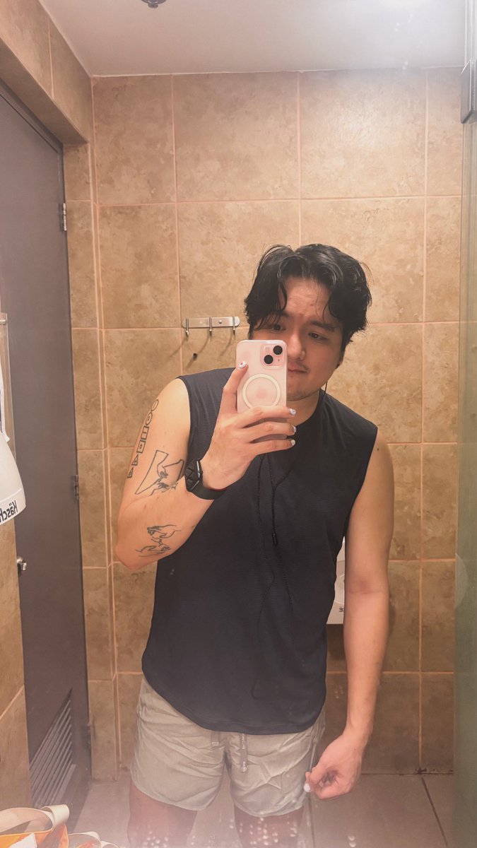 chill lang konting buhat konting cardio konting pacute chz