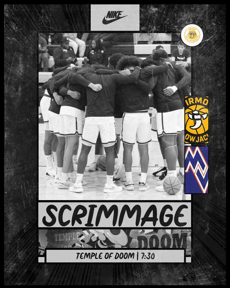 🏀We get to compete today!!!🏀

We scrimmage Midland Valley tonight in the Temple of Doom!