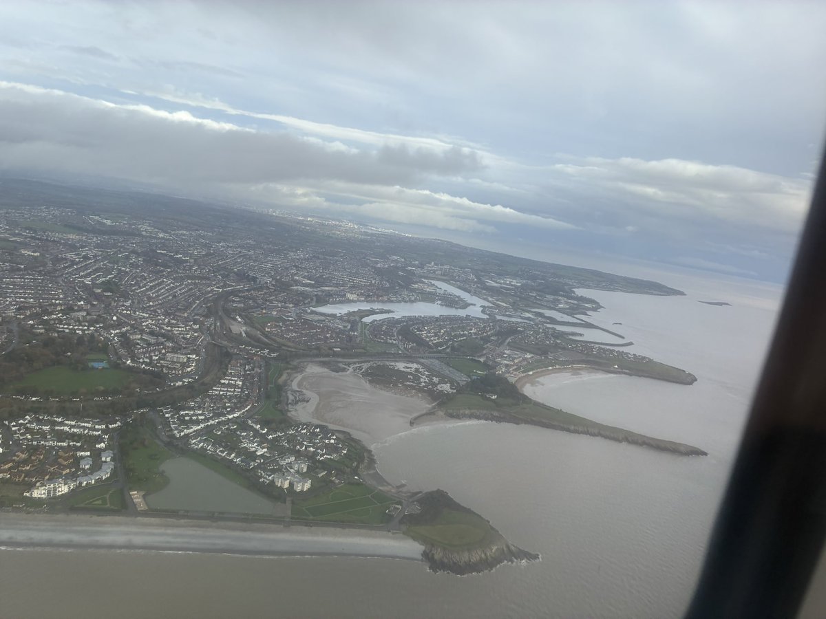Different perspectives… Barry from the air. 

Looking forward to a week delivering training across Ireland. It’s always great to get out &amp; about &amp; hear different perspectives of how everyone is working to improve foot health.
#HealthyFeet