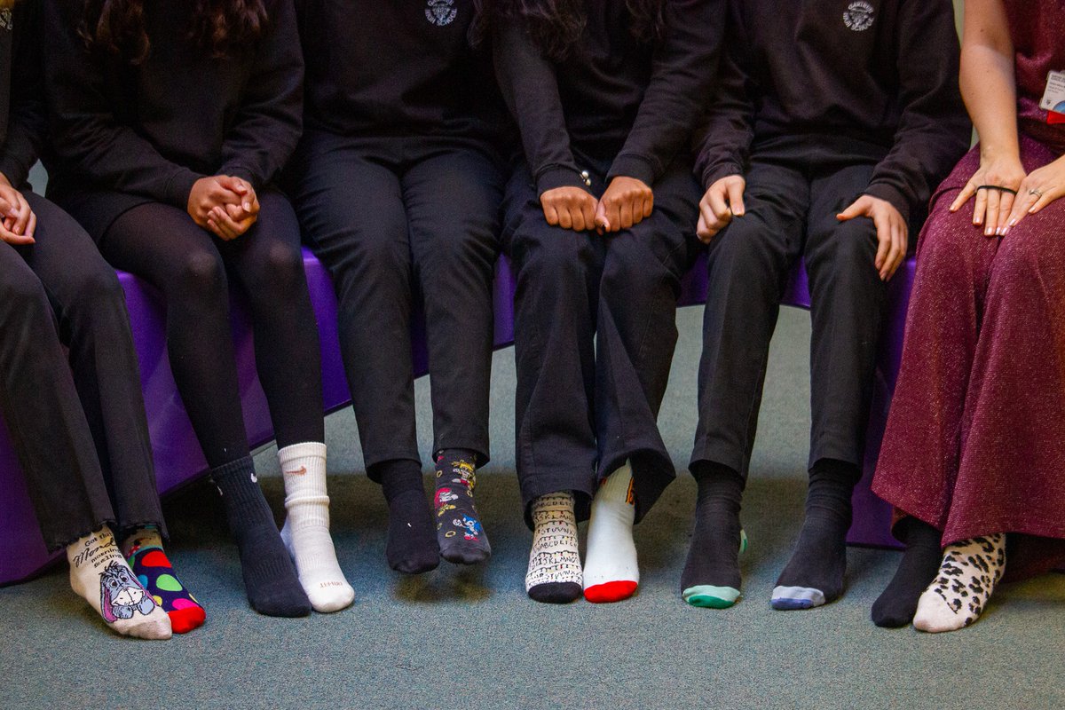 Today, many students and staff are participating in Odd Socks Day, organised by the Anti-Bullying Alliance, which marks the beginning of Anti-Bullying Week. #GartreeHighSchool #AntiBullyingWeek