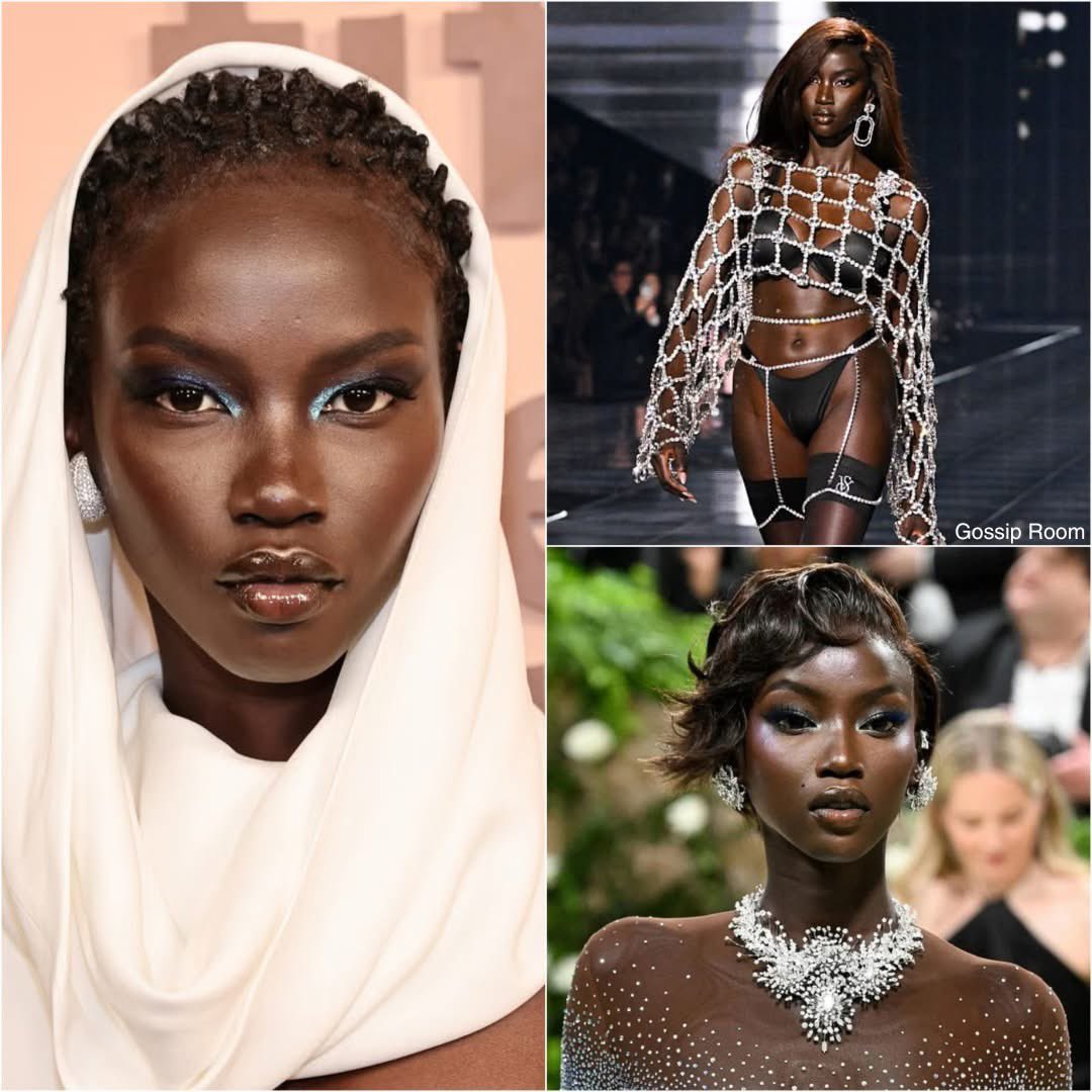 🚨Anok Yai, 27 ans, a été sacrée "mannequin de l’année" par le British Fashion Council. 

Née au Caire et d’origine sud-soudanaise, elle a grandi aux États-Unis et a été découverte par hasard en 2017 grâce à une photo virale lors d’un bal universitaire. Étudiante en biochimie à