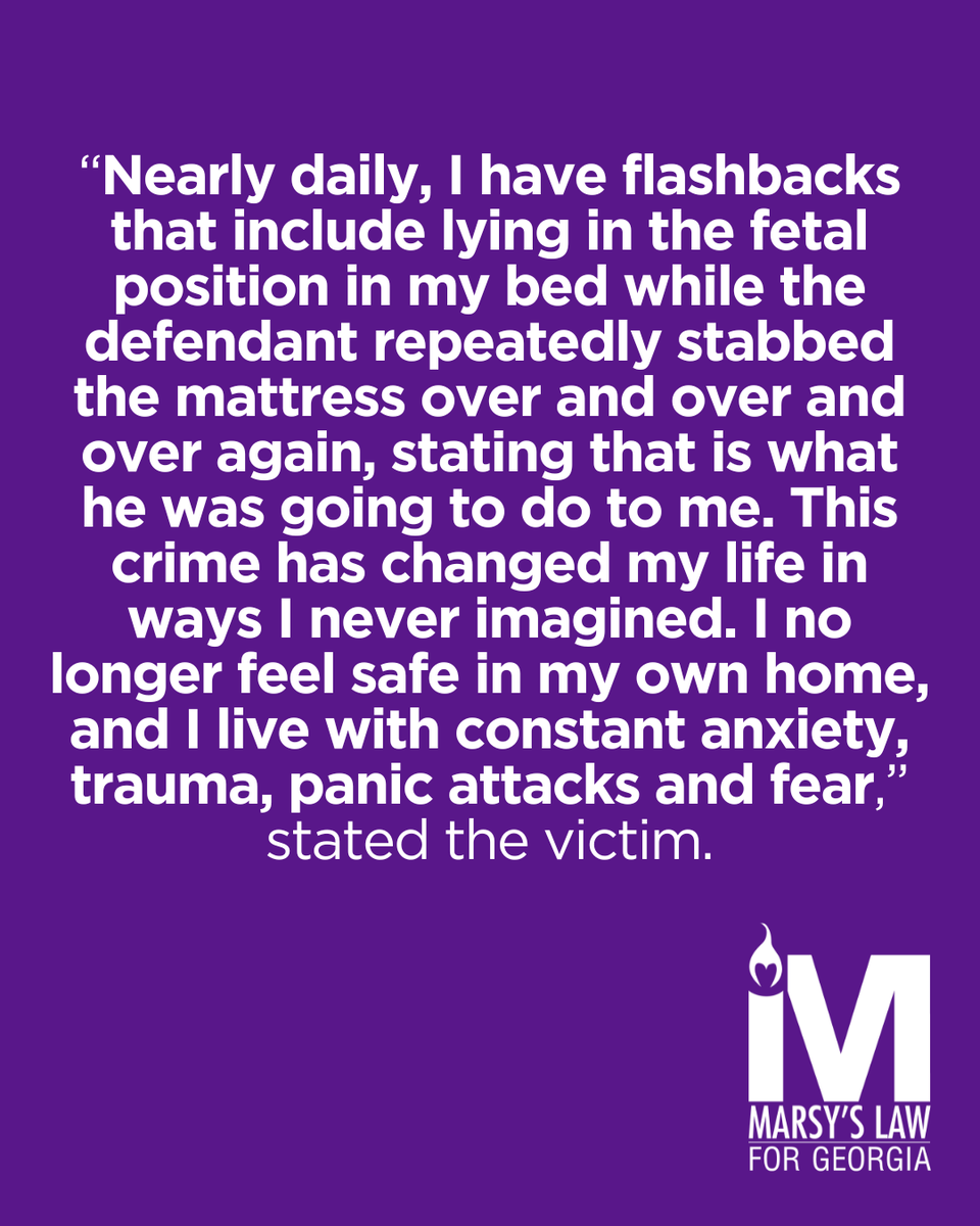 “This crime has changed my life in ways I never imagined. I no longer feel safe in my own home, and I live with constant anxiety, trauma, panic attacks and fear.” The victim's impact statement moved the court to deliver a 15-year sentence for her attacker. hubs.la/Q03PyMyb0