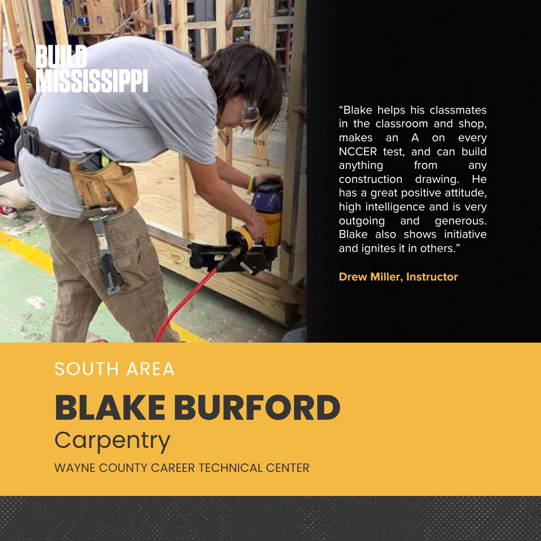 Congratulations to our Students of the Month! Leave a comment below to help us celebrate their accomplishments. 👏 
Keep reading to learn more about each student below...

⭐️ North Area is represented by Tyler Horton at Cleveland Career Development and Technology Center.