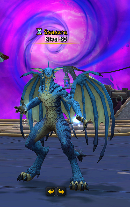 Blizzard,podemos hacer que nuestros dractyrs aparezcan en forma visir en la pantalla de inicio please?😭