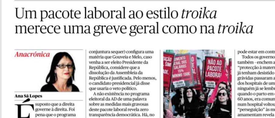 A direção do Público vai aderir à greve geral? Estou curioso