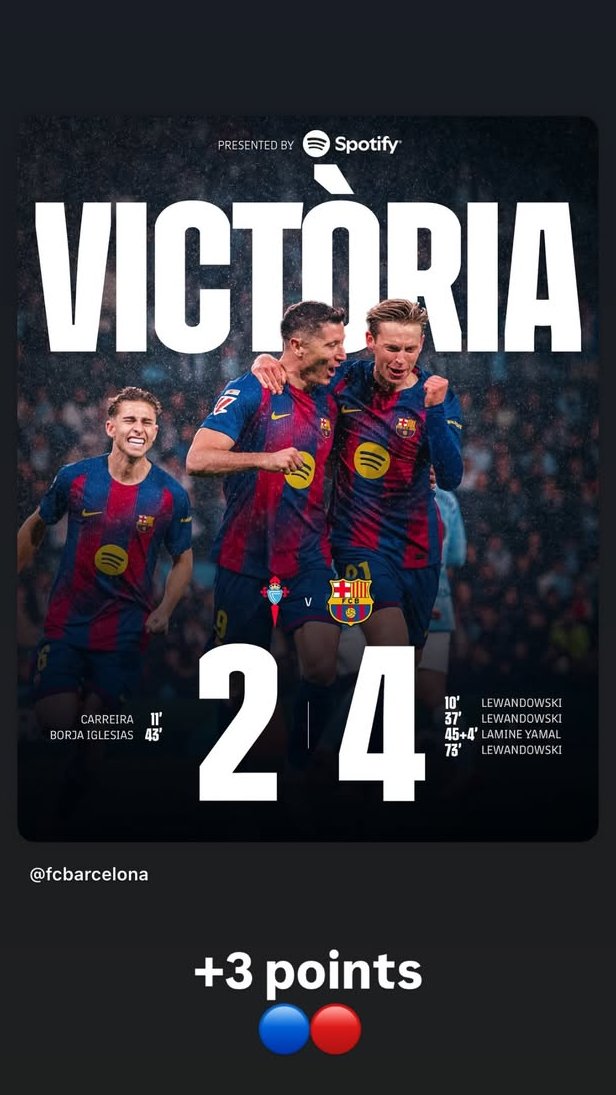 FCB World tweet media