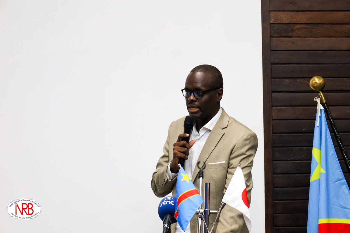 inrb_kinshasa's tweet photo. L’@inrb_kinshasa , via son CEFRI, et en collaboration avec @JicaRdc, lance la 5ᵉ session de la formation régionale sur la préparation et la réponse aux épidémies/pandémies des maladies émergentes et ré-émergentes.

👥 Participants de 8 pays.
📅 10 nov – 5 déc 2025.
#INRB #JICA https://t.co/ilRL4pr2pY