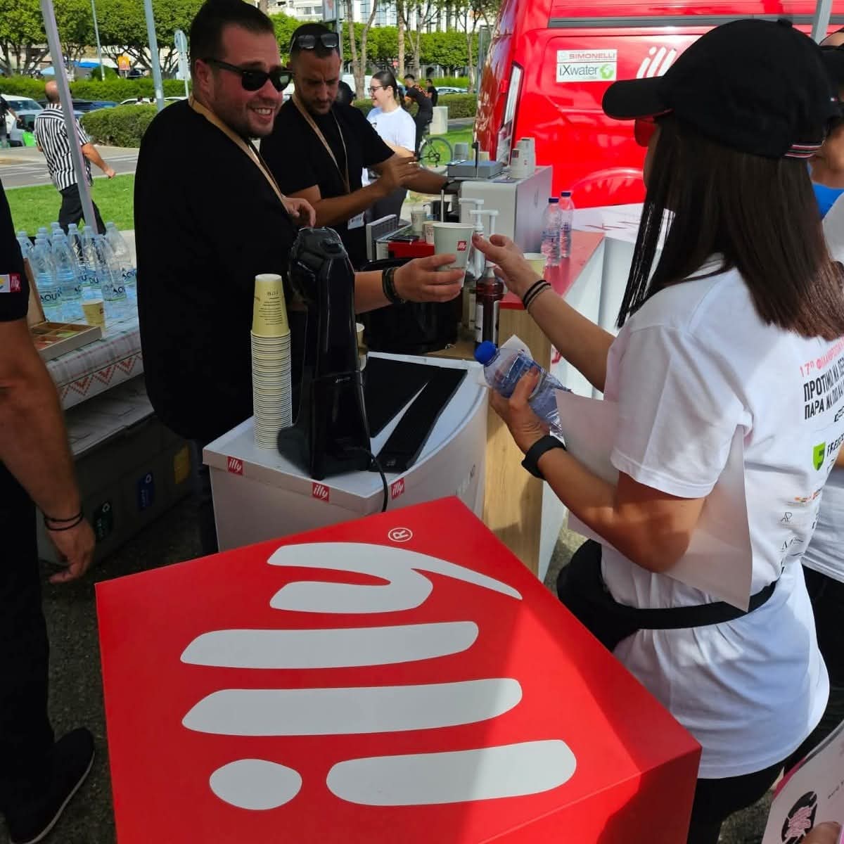 YDDQFoundation's tweet photo. A HUGE THANK YOU to Illy Coffee for being part of our event &amp; keeping everyone fueled with amazing coffee! Your rich, flavorful brews brought warmth and energy to our participants. We are so appreciative of your support and generosity.

#dqwalk2025 #Limassolcharity #IllyCoffee https://t.co/nqQr466iTC