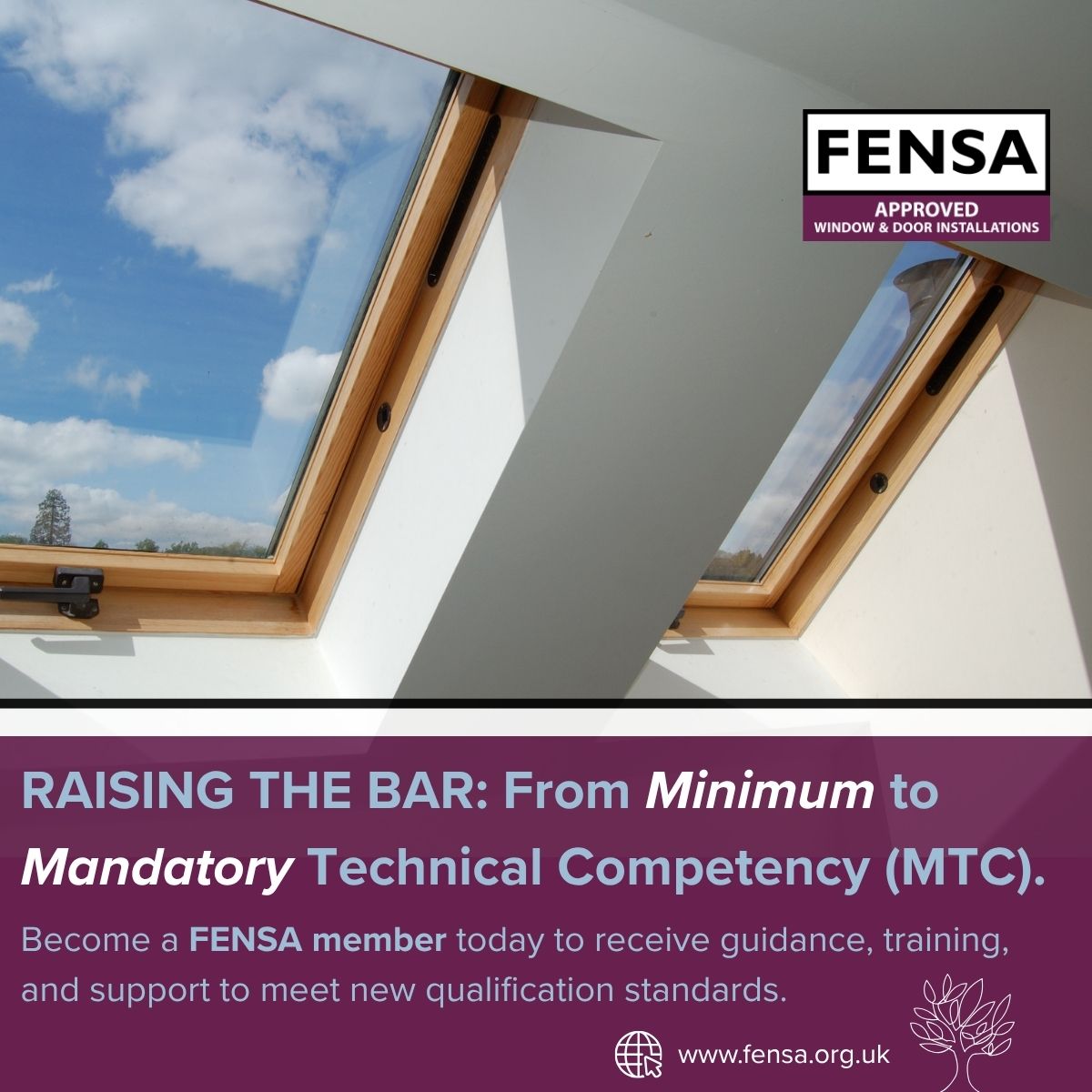 As new competency requirements take effect, FENSA is helping installers stay qualified and compliant through approved training, guidance, and support.

Join the scheme that's raising the bar for technical excellence across the glazing industry.

ow.ly/bqcV50Xkg5s

#FENSA