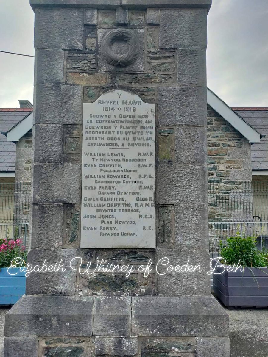 Rhosybol, Anglesey.
#WeWillRememberThem #WarMemorial #Anglesey #Wales #WW1