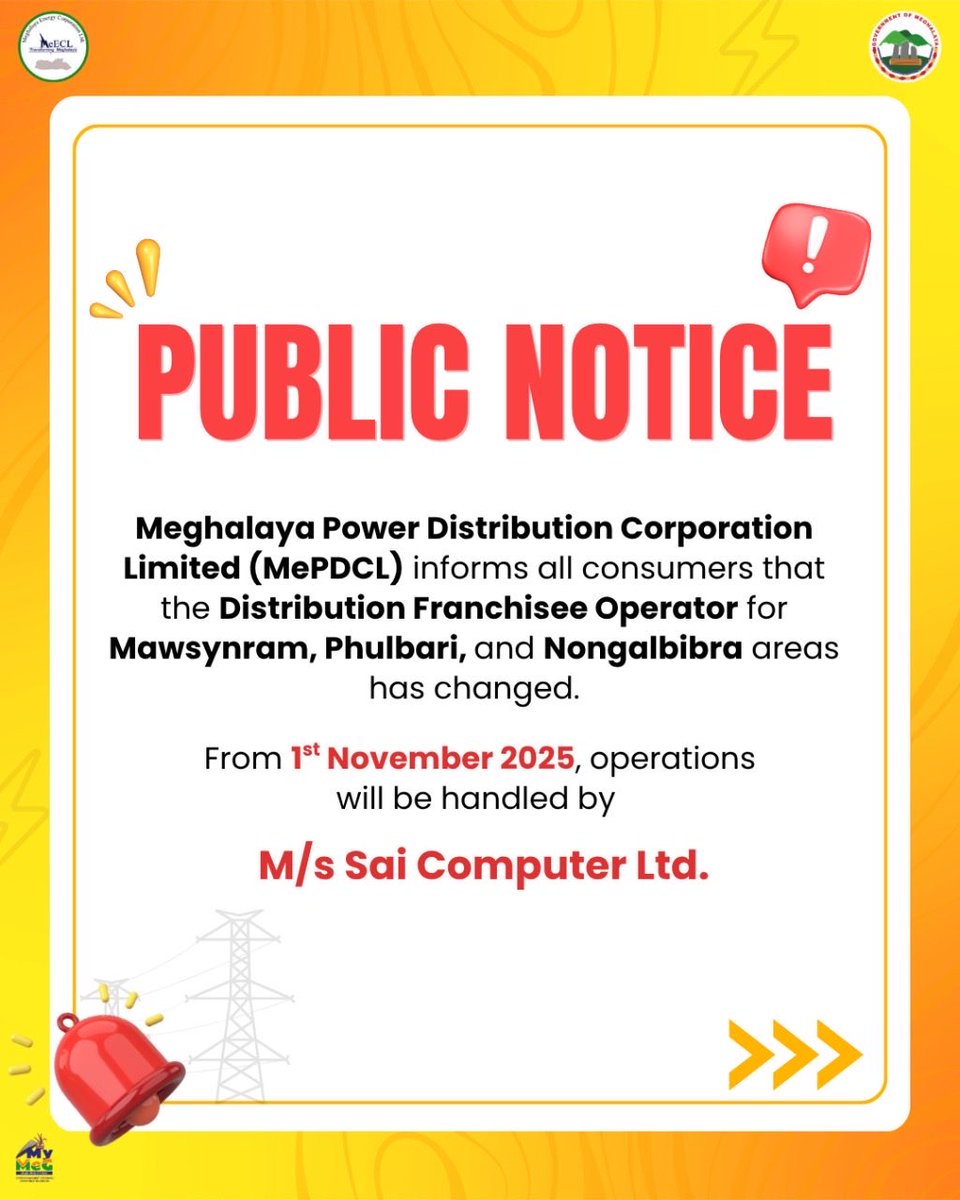 Meghalaya Energy Corporation Ltd. tweet media