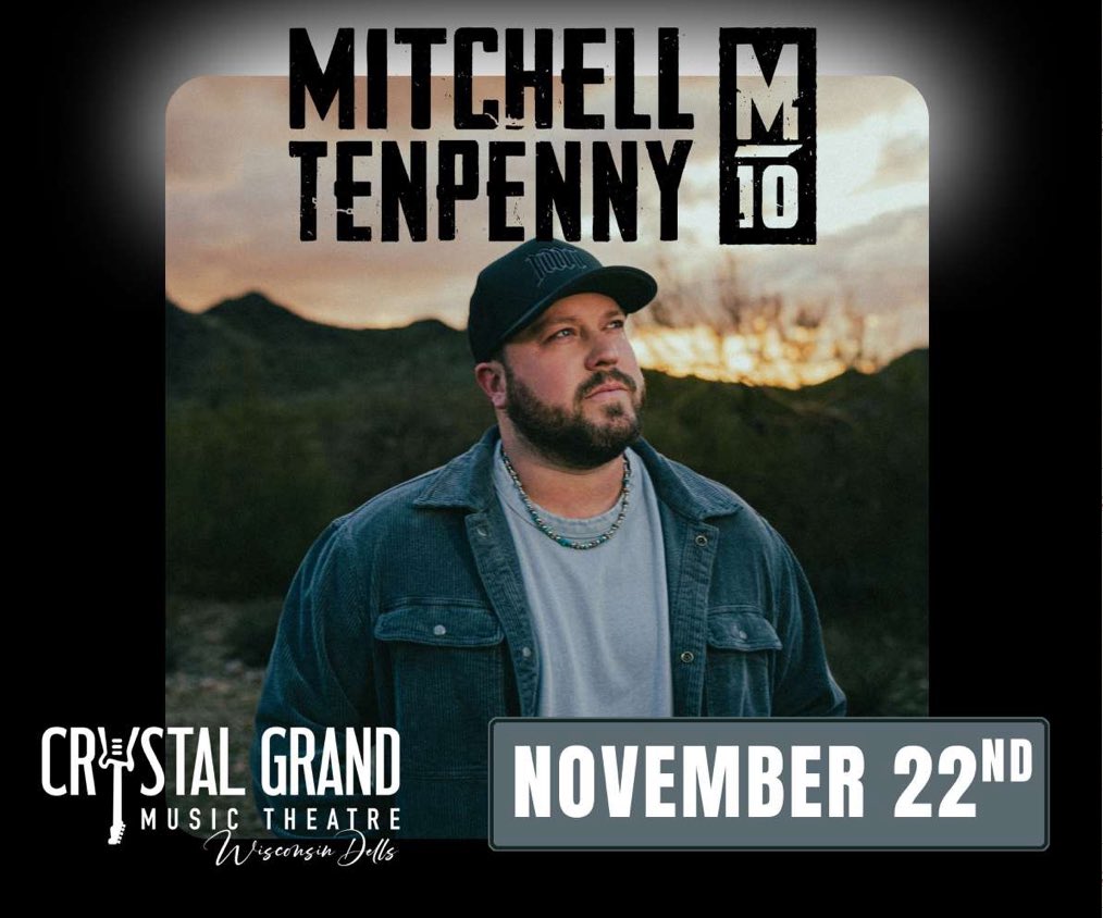 Come see my last 3 shows of an extremely busy 2025! Playing bass for one of the best singers/songwriters on earth, Mitchell Tenpenny

11/15 - Durant, OK @ Grand Choctaw w Chris Young

11/21 - Shipshewana, IN @ Blue Gate 

11/22 - Wisconsin Dells, WI @ Crystal Grand Music Theatre