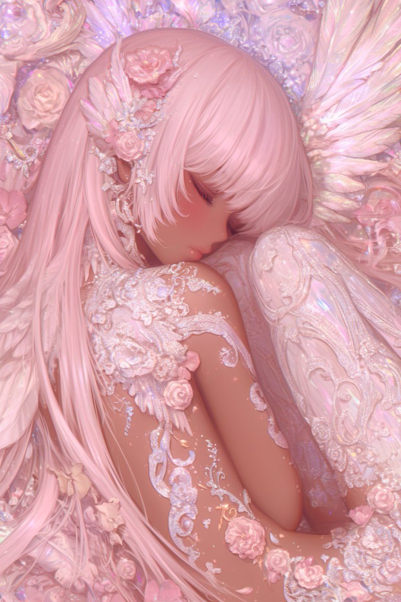 Goodmorning everyone! Hope you have a good day and that everything goes well for you. 

Wanted to share this pretty art I did using niji. I haven't used it in a while honestly but I still think my personalized style from there is very pretty 

Also today is maid monday so maid