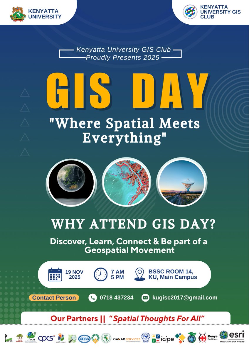 Kenyatta University GIS Club tweet media