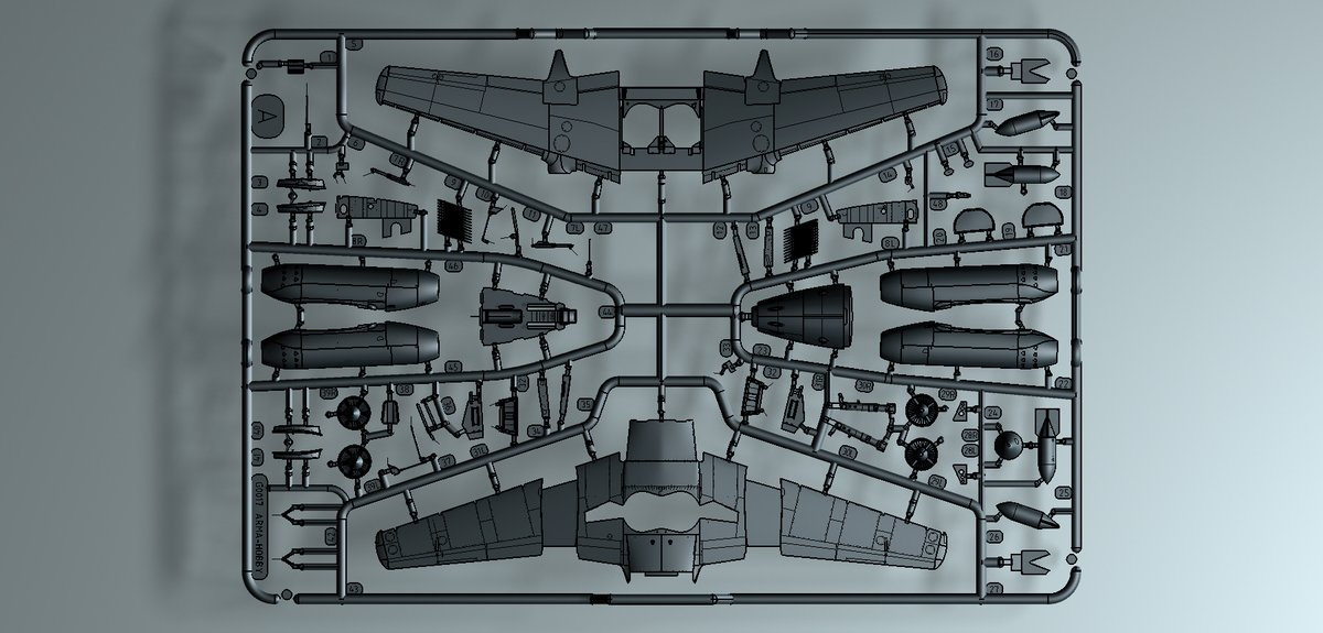 ArmaHobby's tweet photo. 📦 Messerschmitt Me 262 – What’s in the box?
Clear sprue tested, grey sprues next 💪
See the sprue renders &amp; kit details:
🔗 https://t.co/whVEN9cCJi
#ArmaHobby #Me262 #ModelKits #ScaleModel #Luftwaffe #172scale #WhatsInTheBox #TTModelarze https://t.co/PaQRAIb9b2