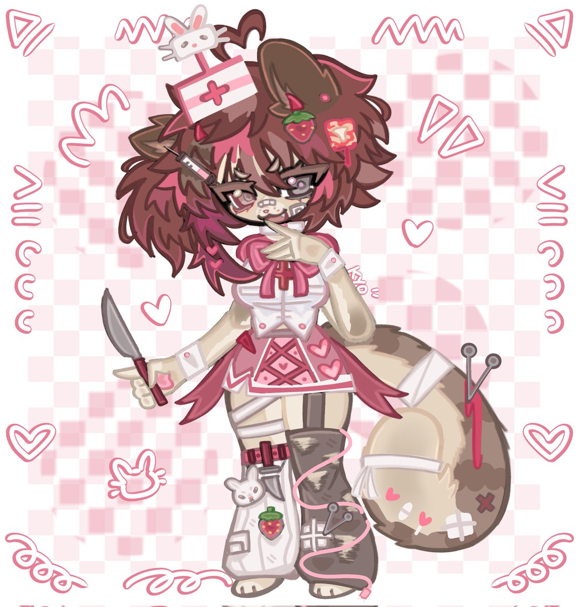 kyoomi04's tweet photo. Customs for:
First one is for WHOKILLEDMARS &amp; the second design is for BlazeySF! Tysm for the patience, I fully appreciate that
#art #digital #designs #character #furry #VGen #vgencommissions #VGencomm #ibispaintx #characterdesign https://t.co/WRhVMZdcsL