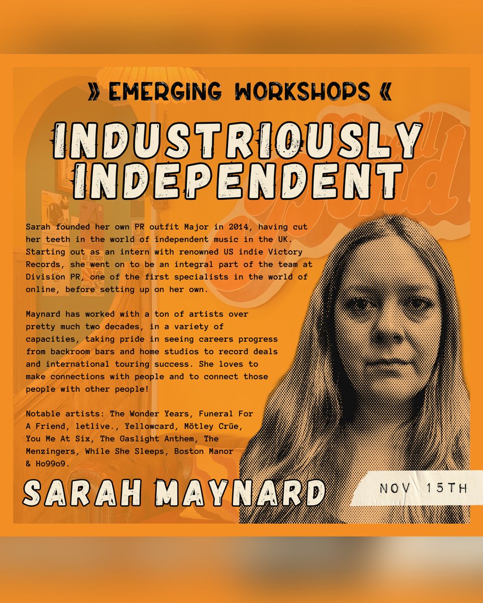 SmallPondRec's tweet image. THIS SATURDAY we host our Emerging Release Party at @greendoorstore - it&apos;s free entry and we&apos;ve got Had Sandy + Sick-Days + M. Woodroe playing, plus Sarah Maynard of Major PR will be hosting a free workshop from 6pm!