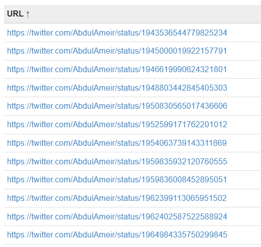 Chahali's tweet image. #Jasusi kwa kutumia nyenzo moja ya #OSINT ameweza ku-retreave twiti lukuki za Abduli.