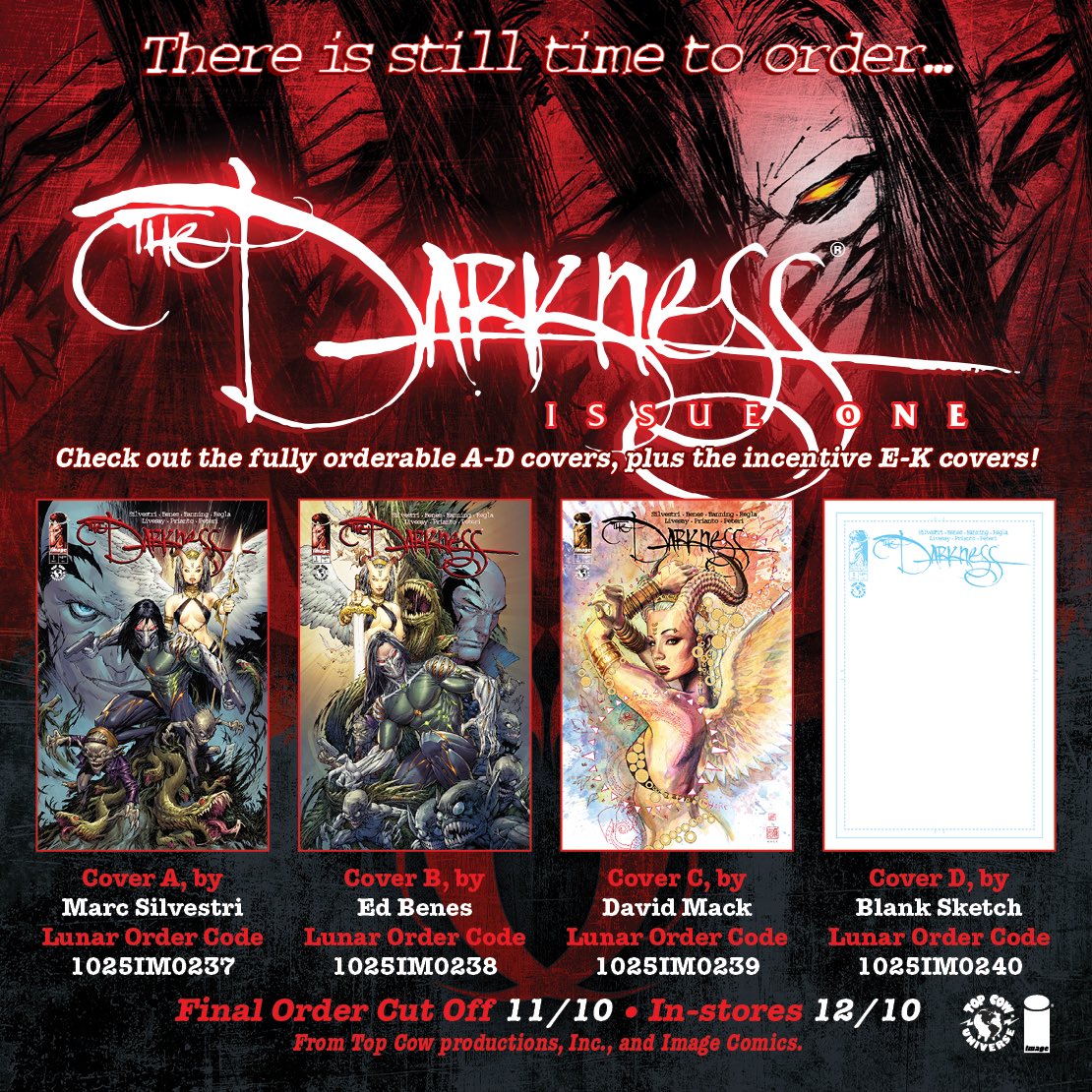 Looking for THE DARKNESS [2025] #1 issue fore-order link? <a href="/TheComicsPlace/">The Comics Place</a> for your back: shop.thecomicsplace.com/products/darkn… LAST DAY TO PRE-ORDER! Act now!