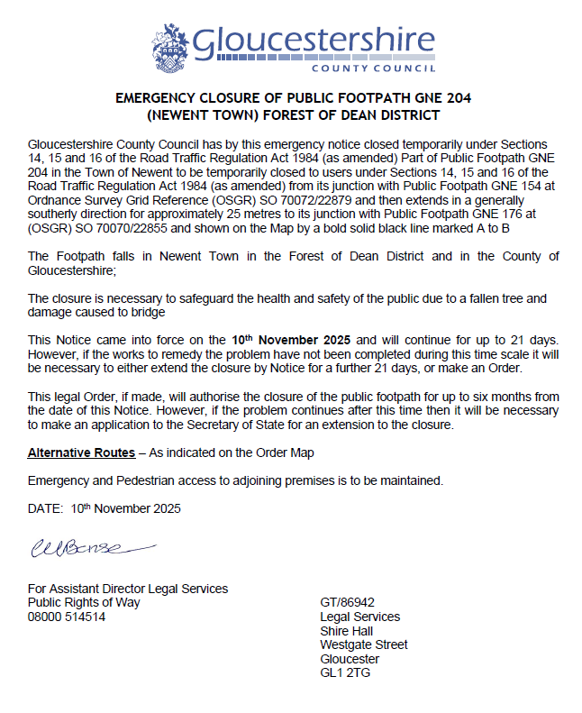 Newent Town Council tweet media