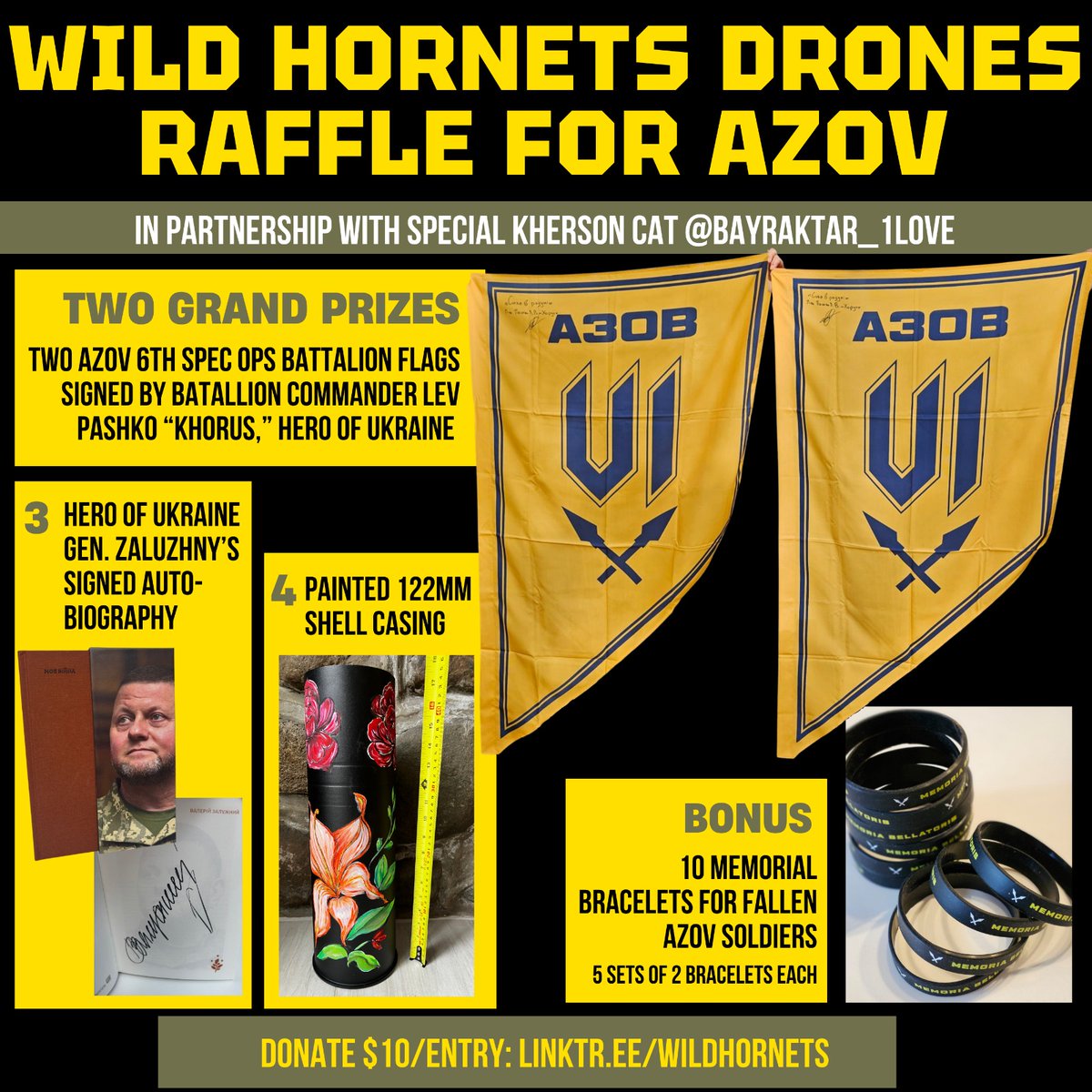Azov special forces caused 1 in 6 of all ruzzian casualties on all fronts in the past week—1287 of 7330 (18%)

Let's help Azov convert more ordinary ruzzians into good ruzzians🌻

Join our Wild Hornets raffle for Azov's 6th Battalion with <a href="/bayraktar_1love/">Special Kherson Cat 🐈🇺🇦</a>: x.com/wilendhornets/…