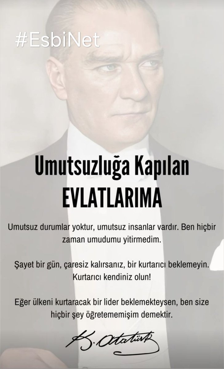 hakanture26's tweet photo. #Milliyetçi #TürkRuhunla #Yenilikçi #Fikirlerinle #Atamsın #Hataların #Vardı #BatıyaÖzenti #Bazı #Reformların #Geçmişimizi #Sildirmen #Hataydı Ama #Rabbim #Senide #Rahmetiyle #Şefaatiyle #Seni #KabulBuyursun #Ruhuna #Okudum #Slm #Olsun #Rabbime #Fatiha #EsselamüAleyküm #EsbilNet https://t.co/3Bo01OMdce