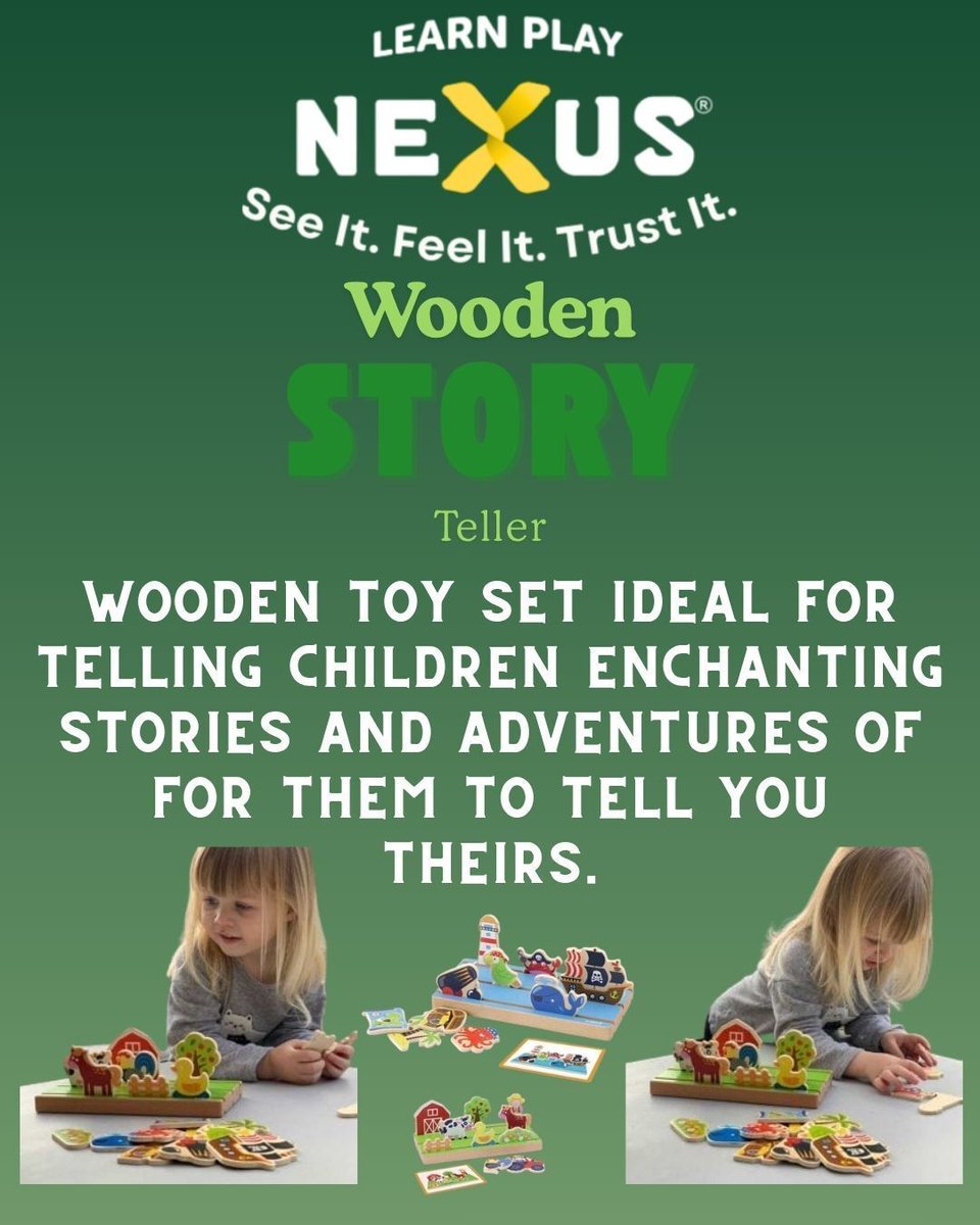 Once upon a time… 📖✨
Children created their own stories with our Wooden Story Teller sets — full of colourful characters, open-ended play, and BIG imagination! 🌈
What story will they tell today? 💭
#LearnPlayNexus #WoodenToys #ImaginativePlay #StorytellingFun