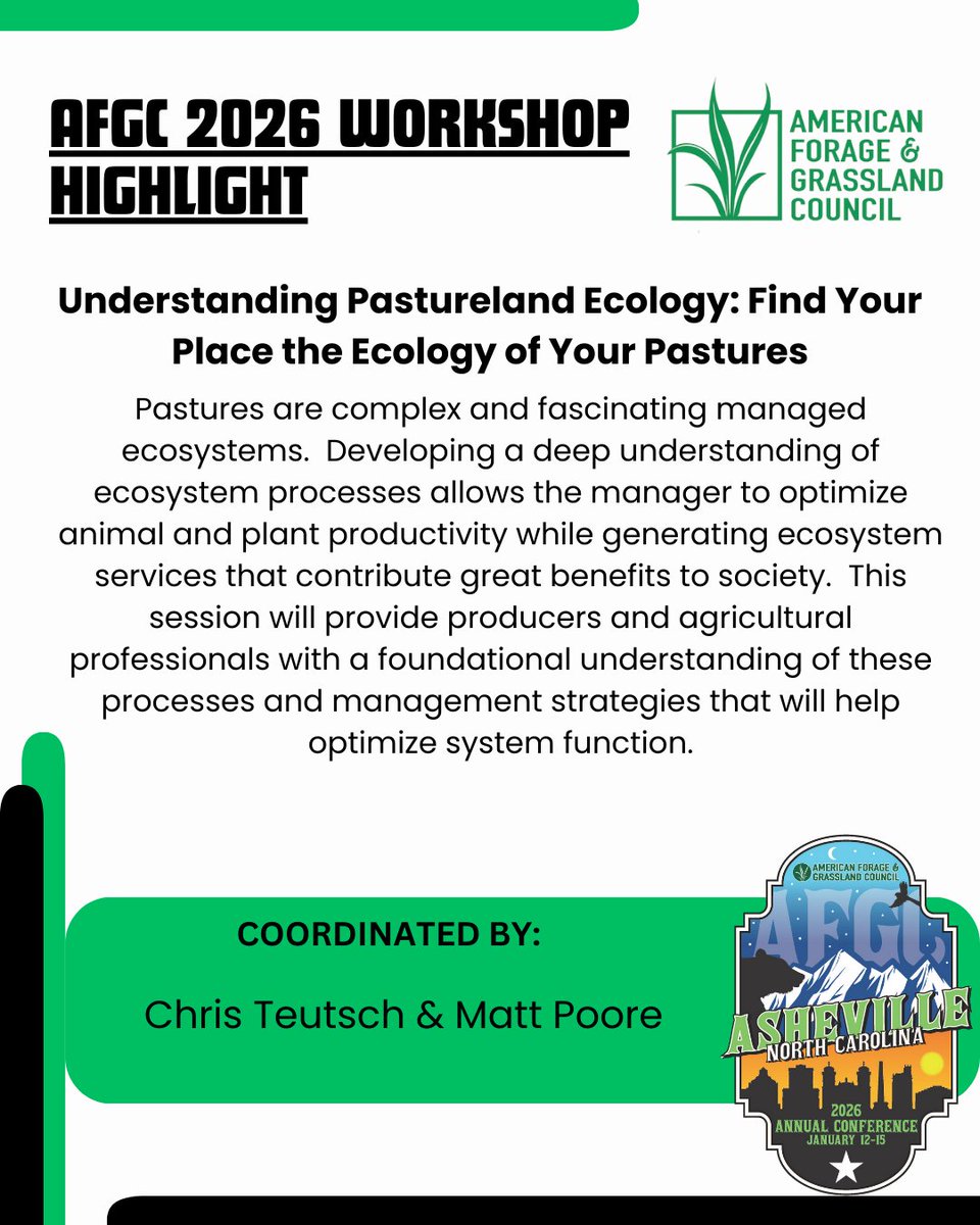 Make sure to register to experience this workshop!
cvent.me/7LK1Y9
#AFGC2026