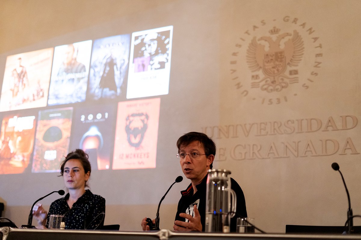 El pasado jueves el Salón Caballeros XXIV de La Madraza acogió la conferencia de Juliette Bibasse (<a href="/jbibasse/">Juliette Bibasse</a>) y Joanie Lemercier (<a href="/JoanieLemercier/">ᴊᴏᴀɴɪᴇ ʟᴇᴍᴇʀᴄɪᴇʀ ⏚</a>) "Art, Technology and Activism" dentro de la programación de ALUMBRA FEST.

> alumbrafest.es

#ArteDigital #Granada